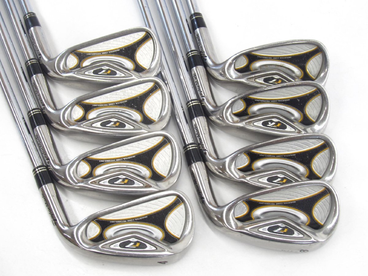 TaylorMade テーラーメイド r7 T-STEP 90 フレックス:S #4~9/P/A 8本 アイアンセット #US5683拍卖