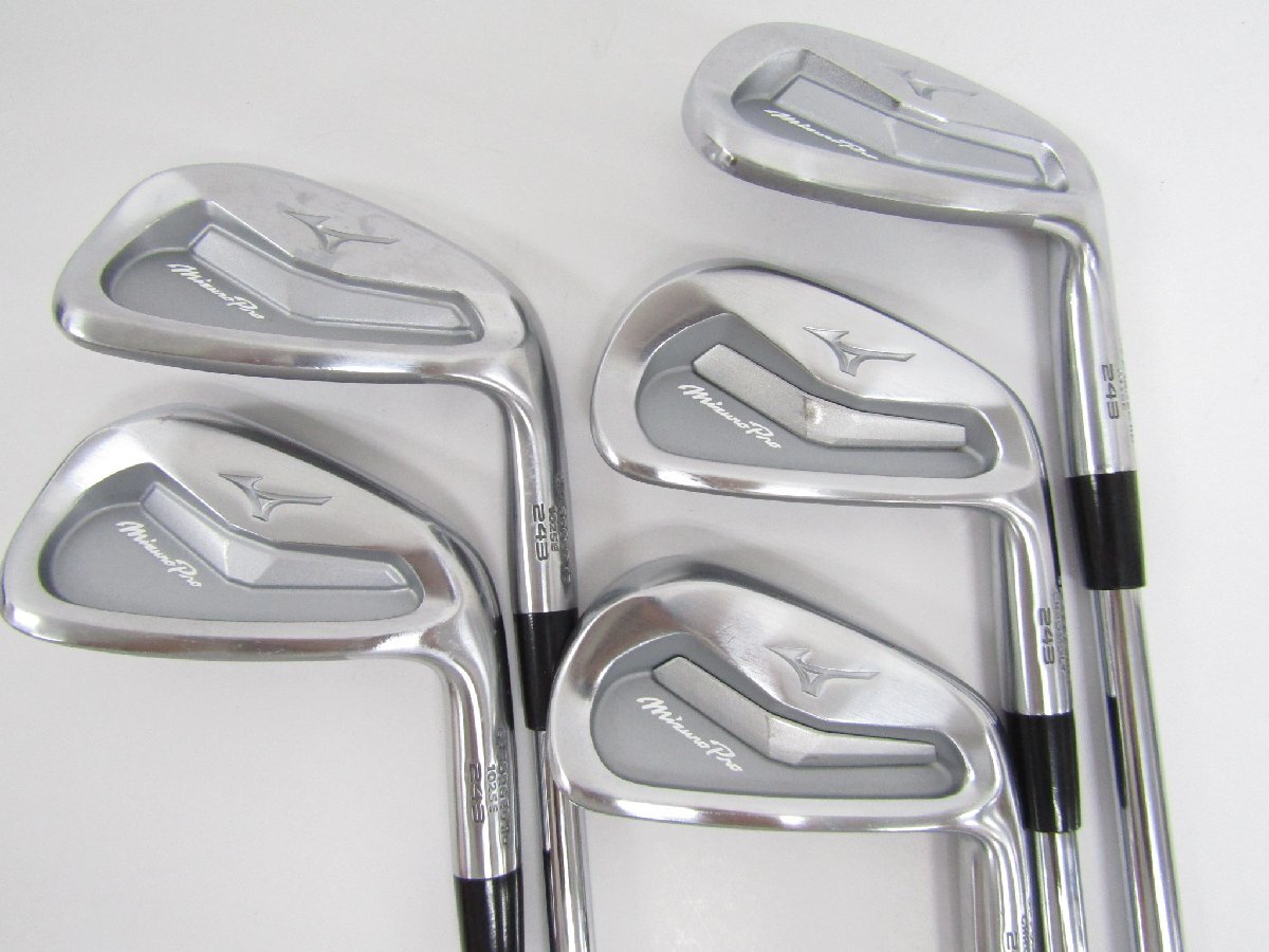 Mizuno ミズノ Mizuno PRO 243 アイアン 6~9.P ゴルフクラブ 5本セット★SP11464拍卖