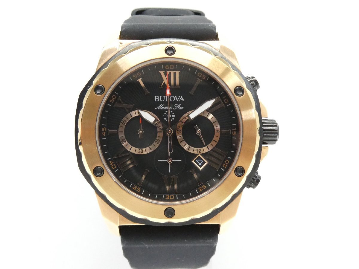 ブローバ BULOVA 98B104 クォーツ 腕時計 △WA6504拍卖