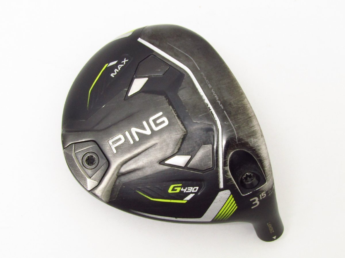 PING ピン G430 MAX 3w ヘッドのみ ゴルフクラブヘッド ◆ SP11495拍卖