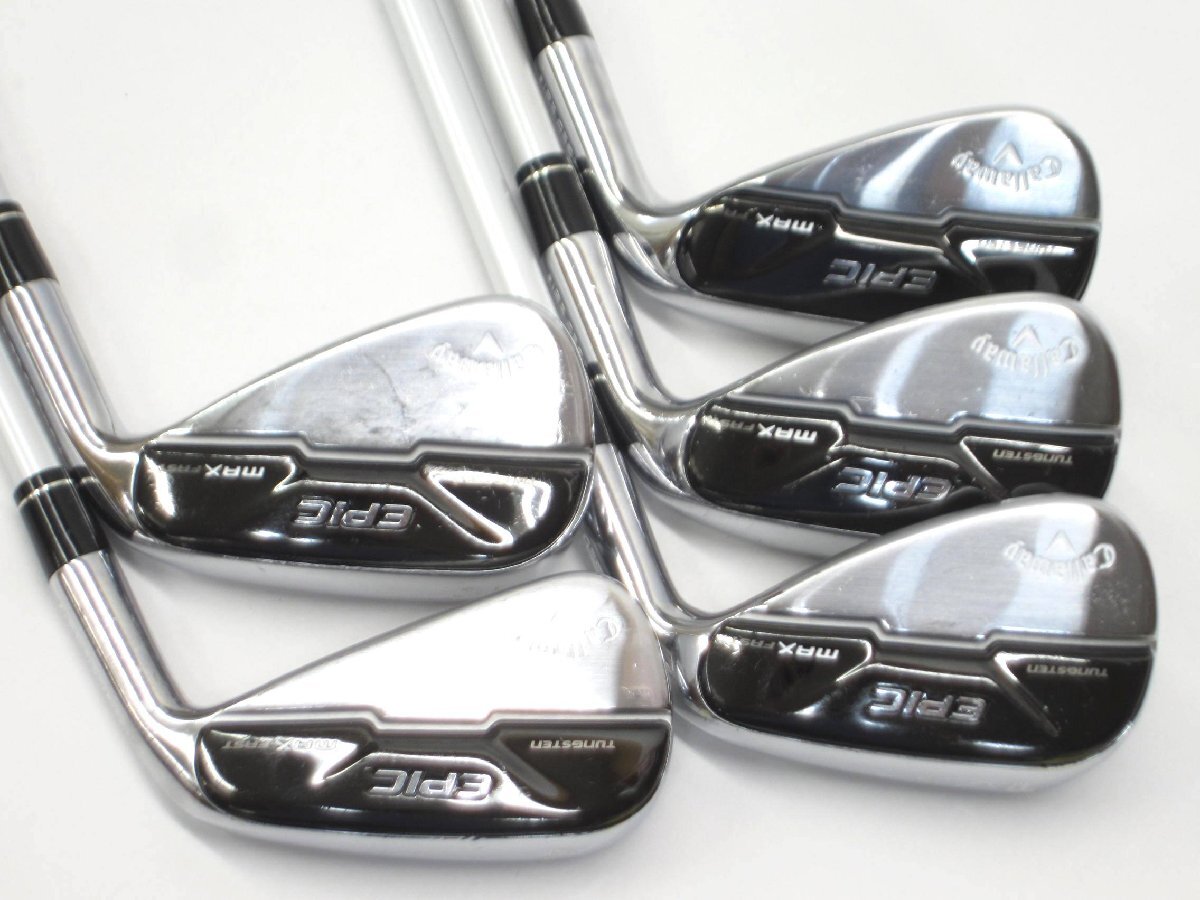 Callaway キャロウェイ EPIC MAX FAST レディース ELDIO 40 GREEN フレックス:L #7/9~P/S/A 5本 アイアンセット #US5703拍卖