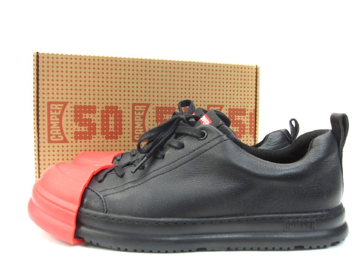 CAMPER カンペール Junction Runner ジャンクションランナー レザースニーカー K100978009 SIZE:27.5cm メンズ □UT14354拍卖
