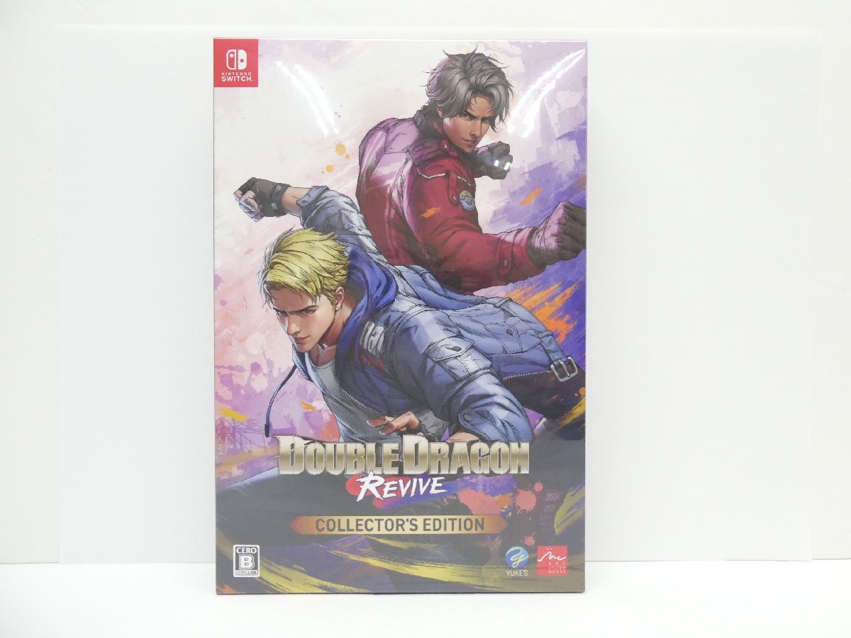 未開封 Nintendo Switch ダブルドラゴン リヴァイヴ コレクターズエディション ゲームソフト △WE2499拍卖