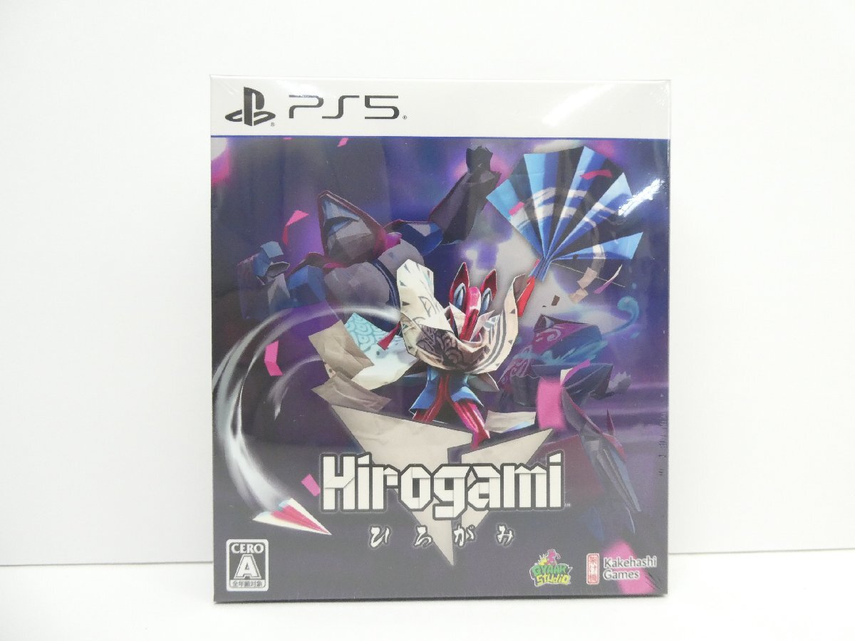 未開封 PS5 Hirogami ひろがみ ゲームソフト △WE2508拍卖