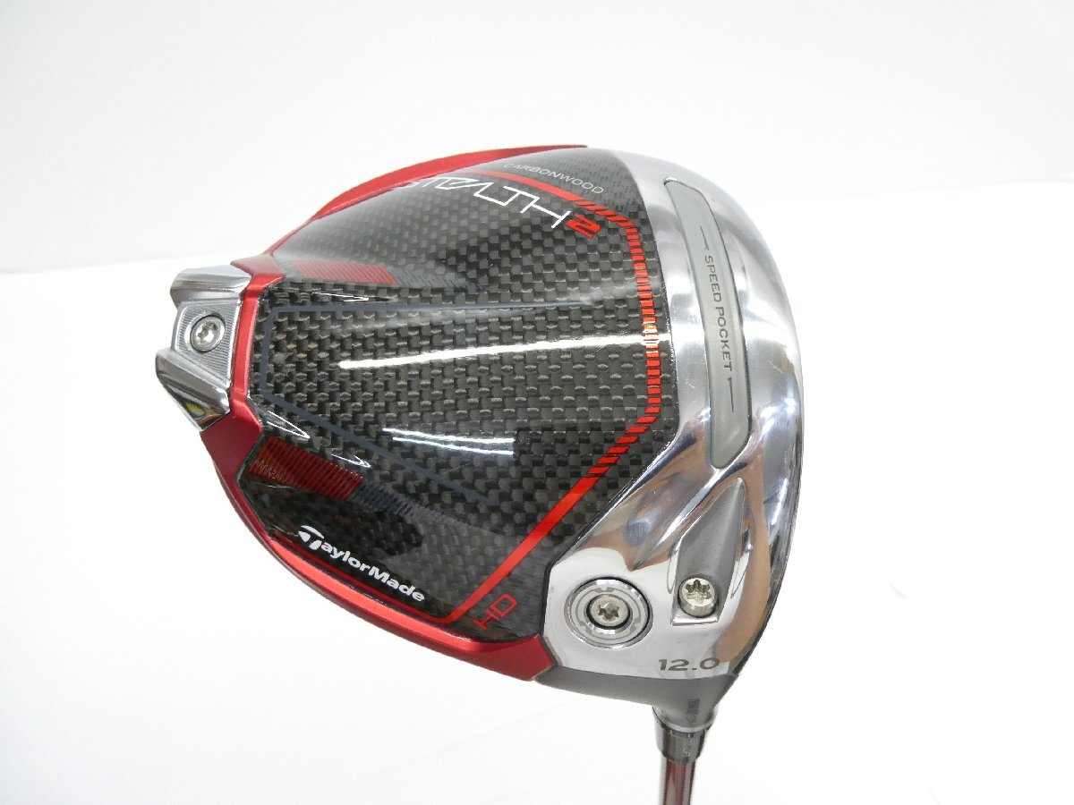 テーラーメイド Taylor Made 2023 STEALTH2 12° 1W12° ドライバー ※カバー付 レディース ゴルフ △WS2347拍卖