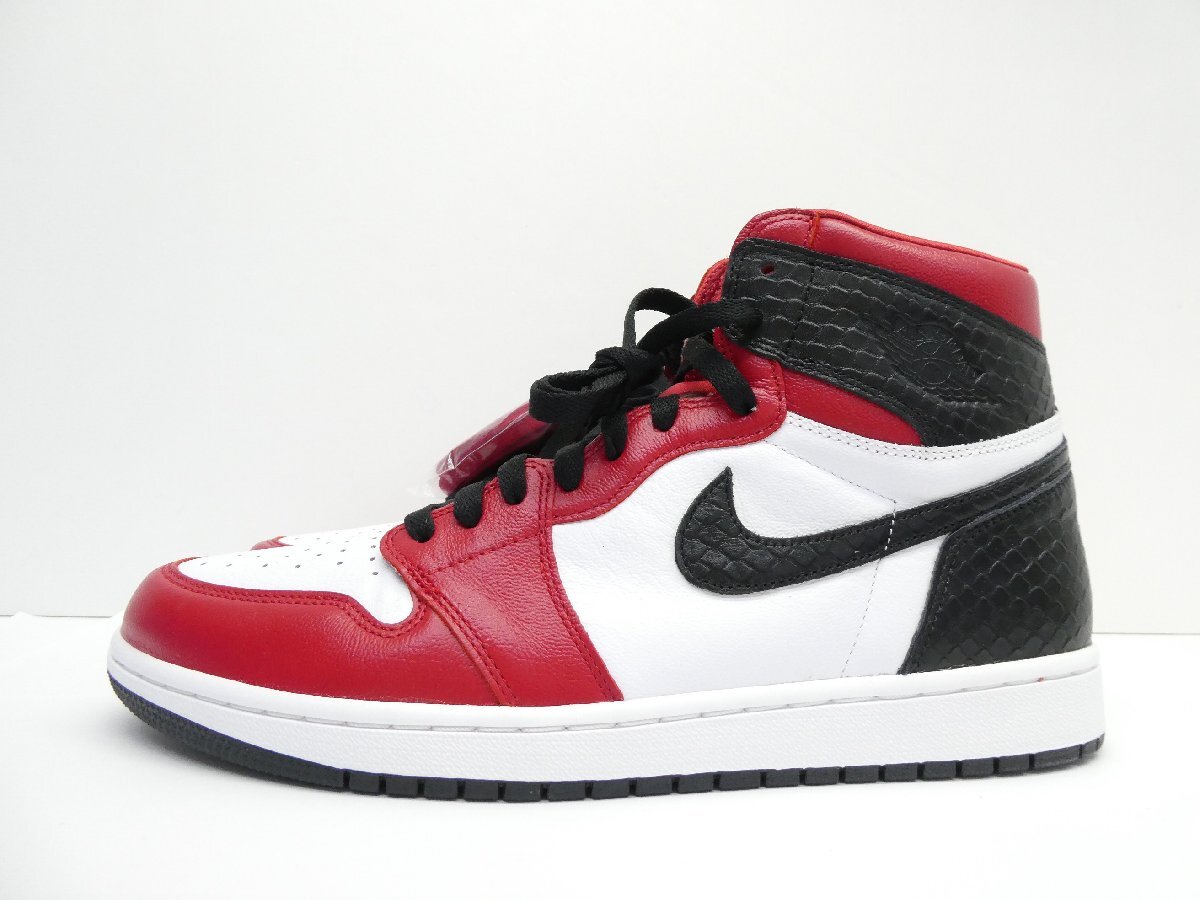 ナイキ NIKE WMNS AIR JORDAN 1 HIGH OG Satin Red CD0461-601 size:29.0cm スニーカー 靴 △WT4726拍卖