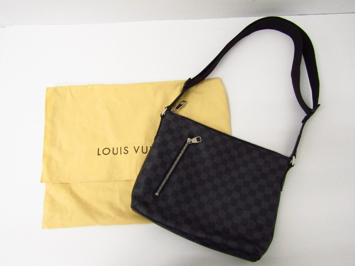 LOUIS VUITTON ルイ・ヴィトン グラフィット ミック PM N41211 ショルダーバッグ メンズ ◆SB5719拍卖