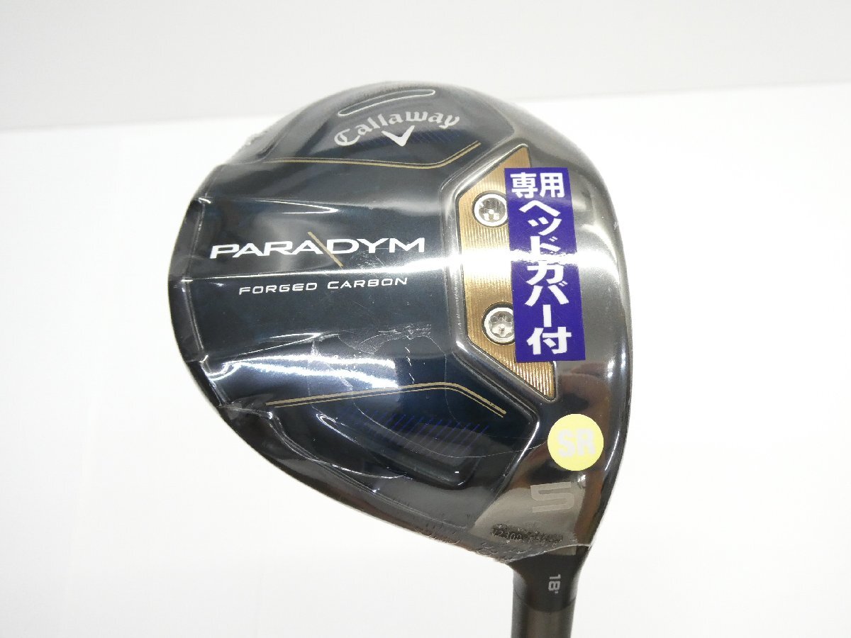 キャロウェイ Callaway PARADYM F/W 5W 18° フェアウェイウッド / VENTUS TR (SR) ※カバー付き ゴルフ △WS2345拍卖