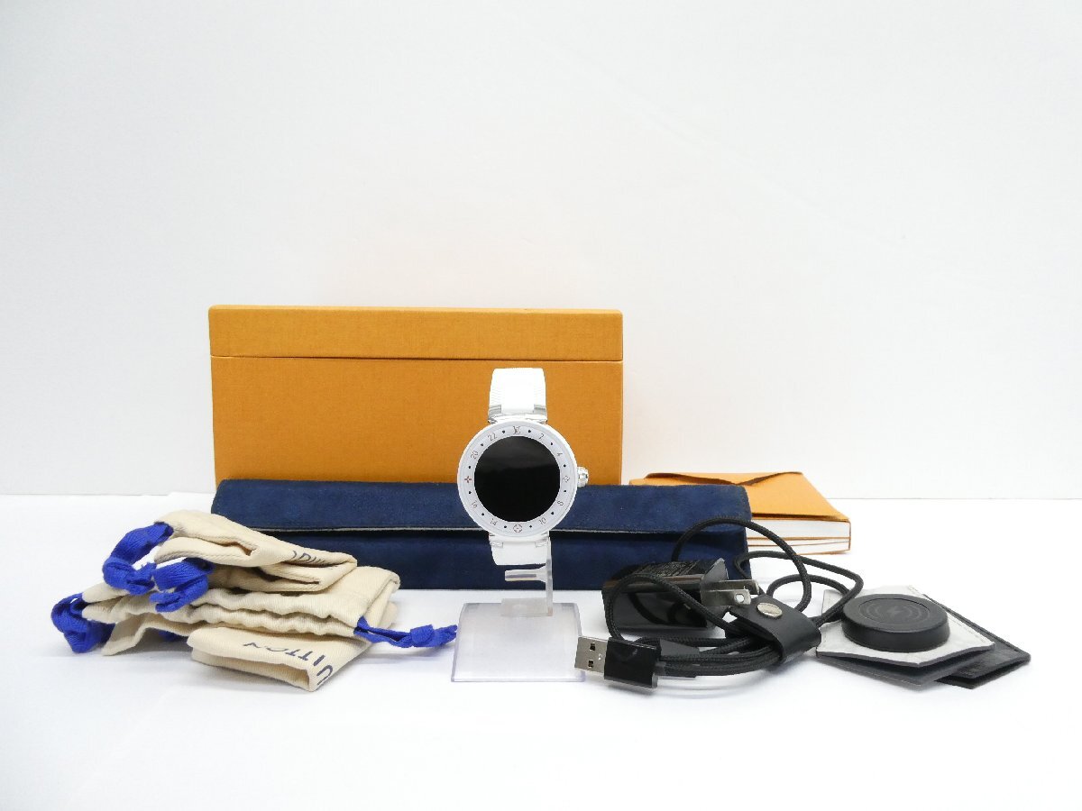 LOUIS VUITTON ルイ・ヴィトン タンブール ホライゾンV2 QA080 スマートウォッチ △WP2794拍卖