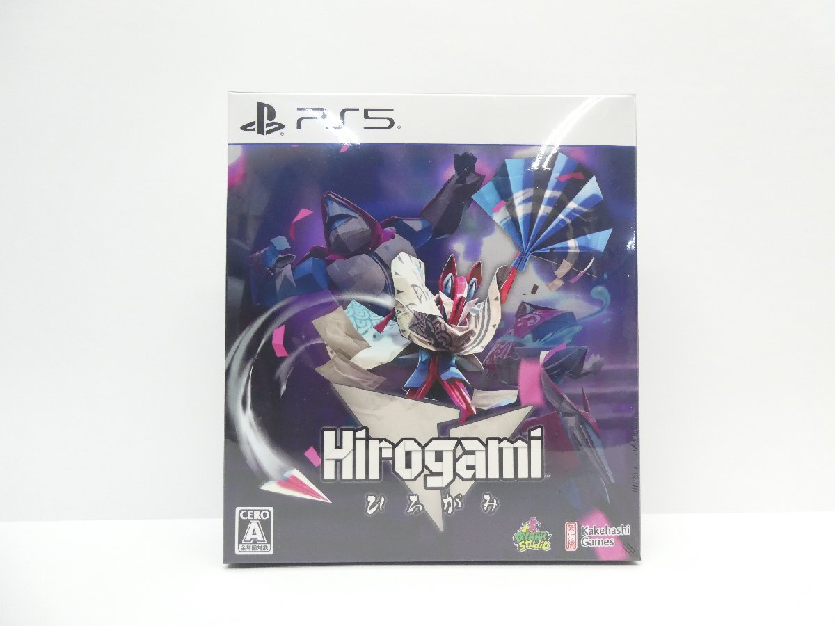 未開封 PS5 Hirogami ひろがみ ゲームソフト △WE2514拍卖