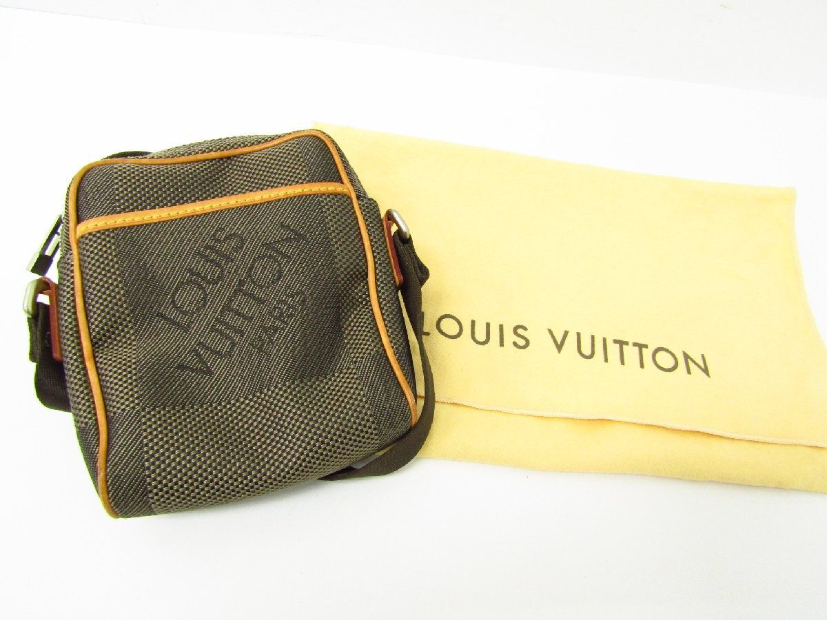 LOUIS VUITTON ルイ・ヴィトン ダミエ ジェアン ミニ シタダン ショルダーバッグ M93621 ▼SB5733拍卖