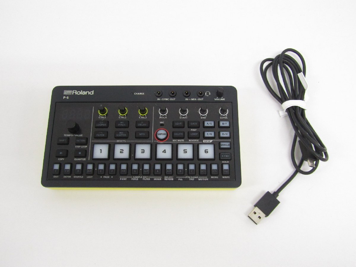 Roland ローランド P-6 CREATIVE SAMPLER サンプラー シンセサイザー ◆G5059拍卖
