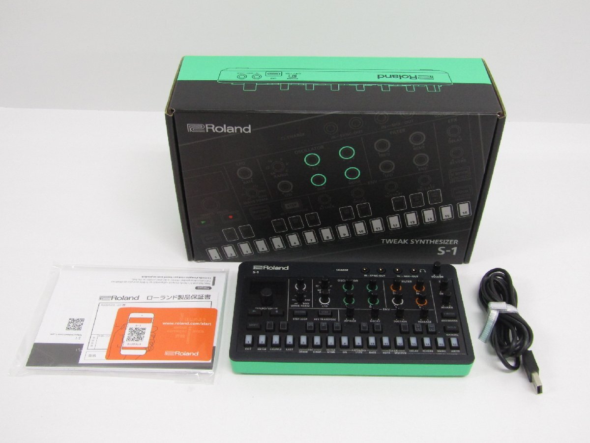 Roland ローランド S-1 TWEAK SYNTHESIZER シンセサイザー ◆G5058拍卖