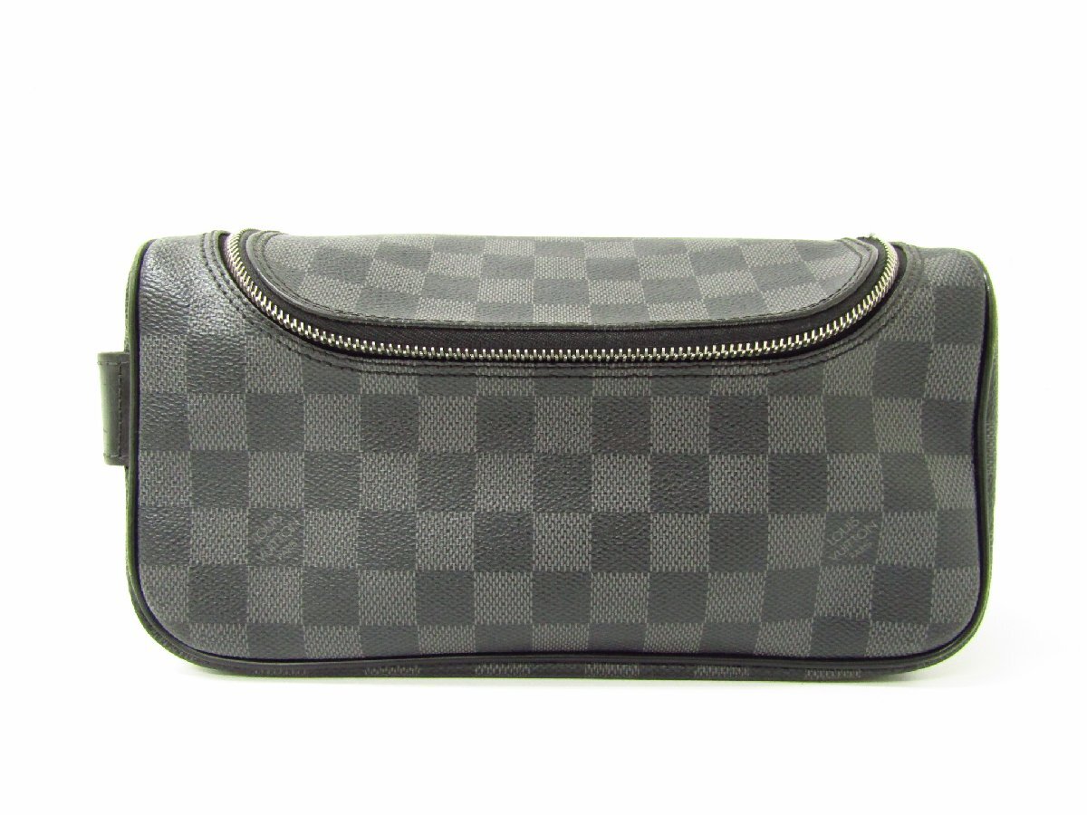 LOUIS VUITTON ルイ・ヴィトン グラフィット トワレポーチ N47625 ▼SB5732拍卖