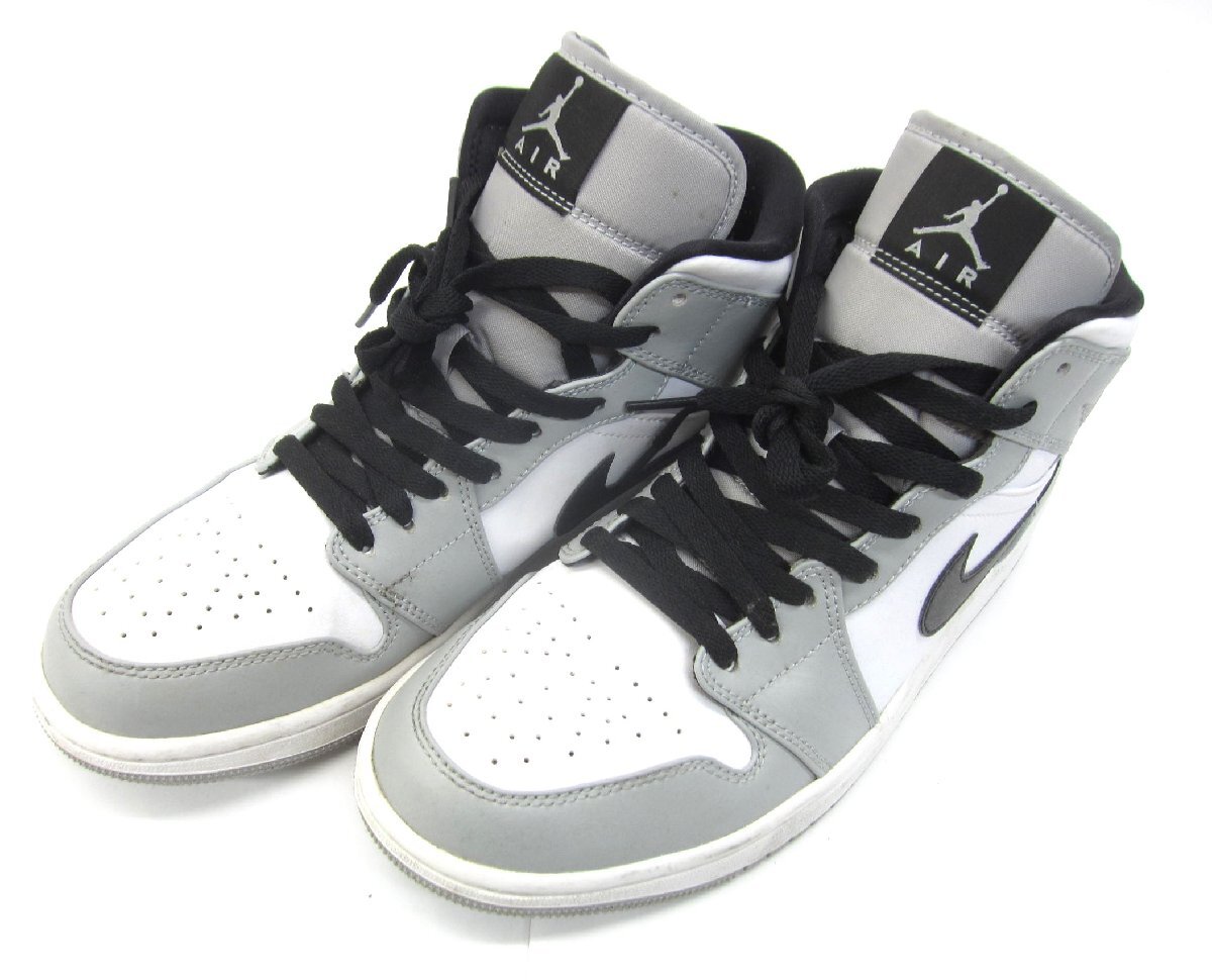NIKE ナイキ AIR JORDAN 1 MID エアジョーダン 1 ミッド 554724-092 SIZE:27.0cm メンズ □UT14380拍卖