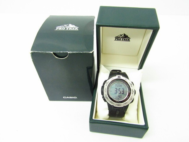 CASIO PRO TREK カシオ プロトレック PRW-3100 デジタル腕時計♪AC15155拍卖