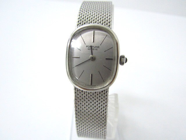 FORTUNE GENEVE 手巻き腕時計♪AC14556拍卖