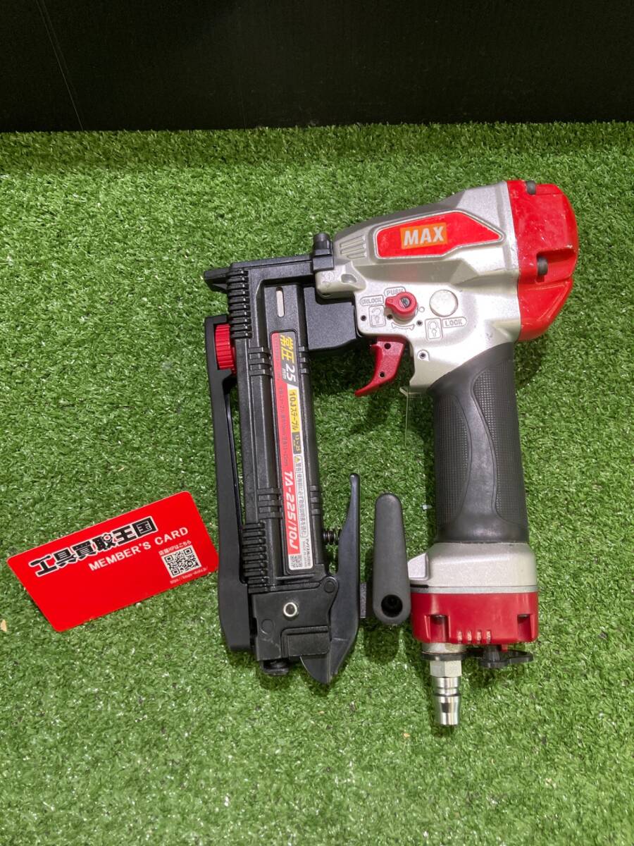 【中古品】【0930】★MAX(マックス) 釘打機 エアータッカ TA-225/10J IT02SW05ZSTK拍卖