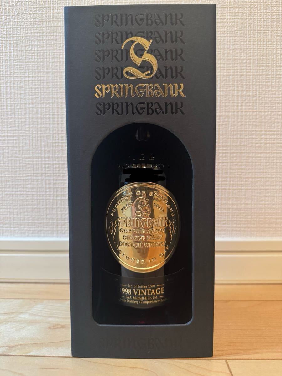 【限定】スプリングバンク 1998 ヴィンテージ 26年 springbank 1998 vintage 48.3% 700ml拍卖