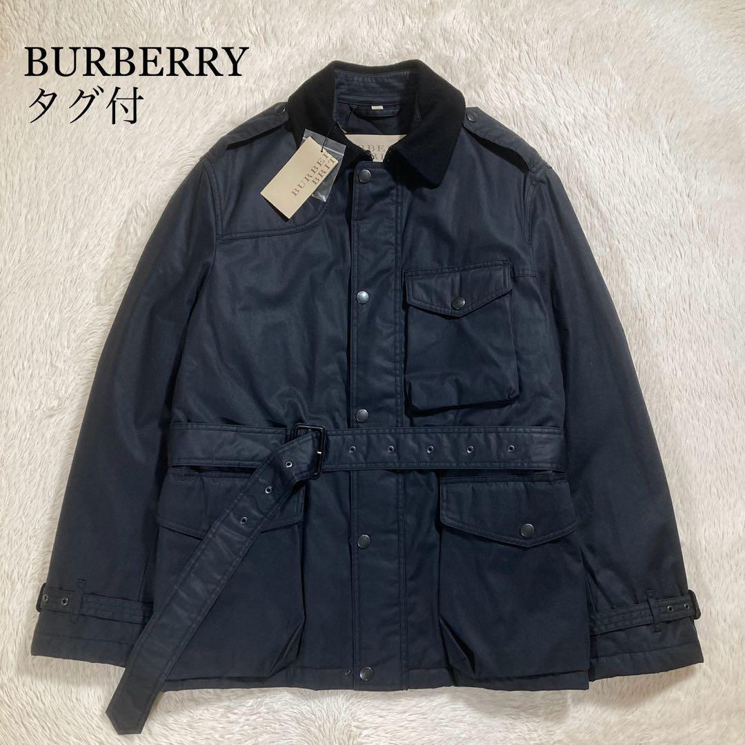 未使用タグ付 BURBERRY バーバリー ミリタリージャケット コットン 中綿拍卖