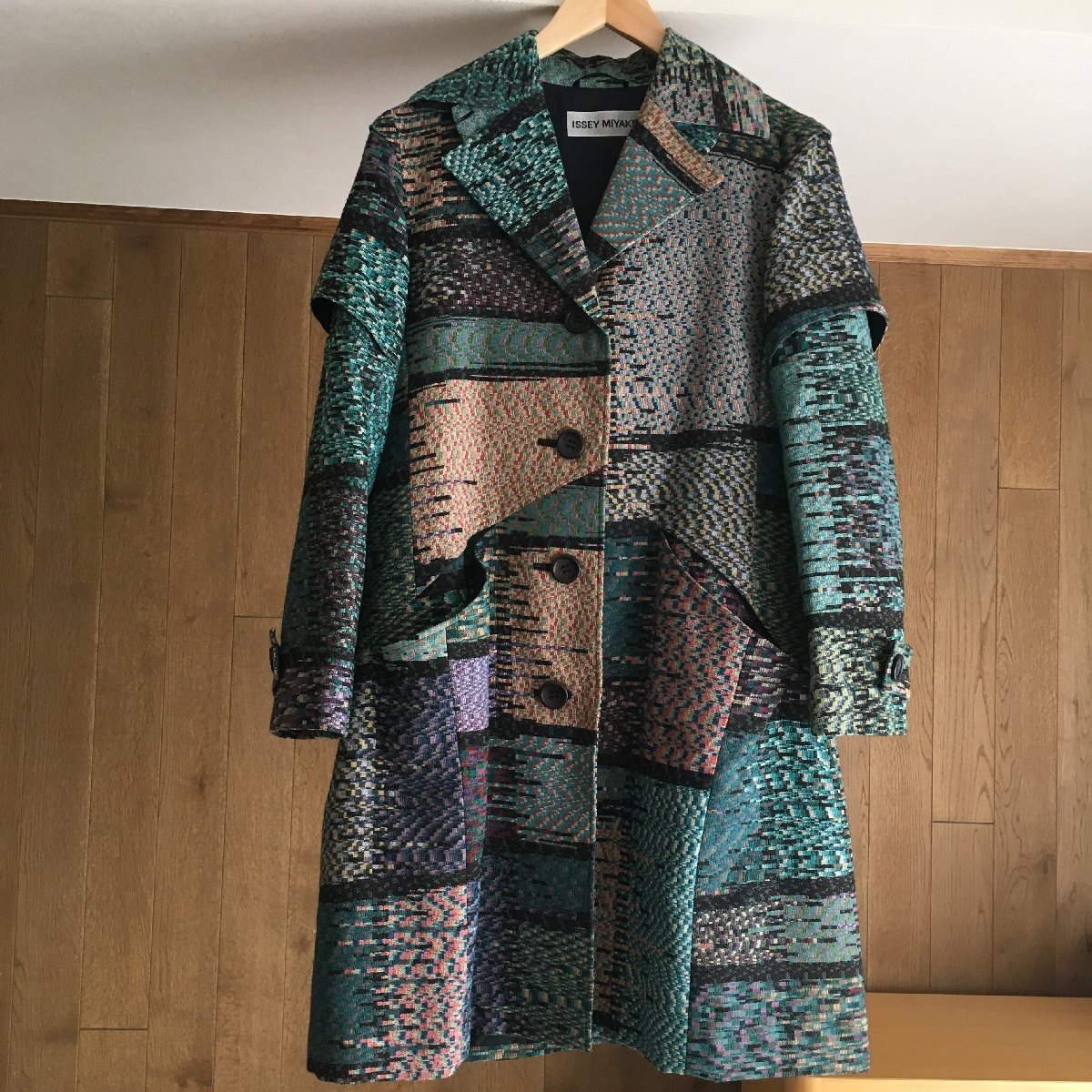 即決 極美品 ISSEY MIYAKE イッセイミヤケ コート2 IM83FA511 TM拍卖