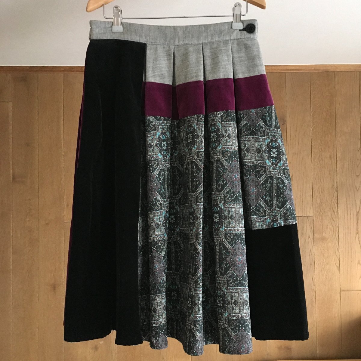 即決 Y's ワイズ ヨウジヤマモト スカート1 YY-S13-800 TM拍卖