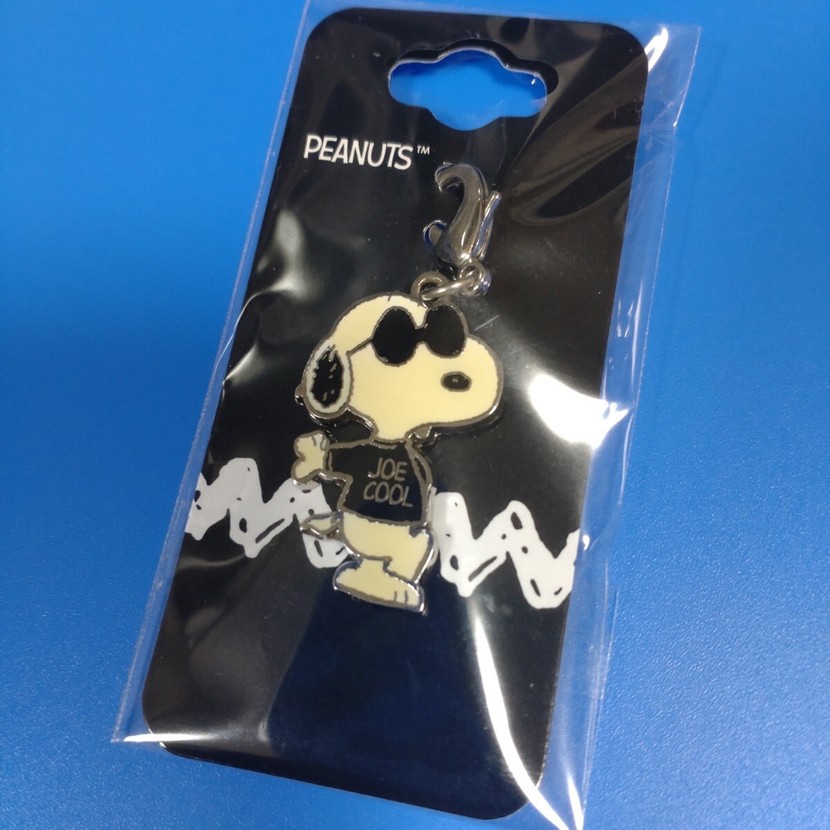 ★スヌーピー★かわいいチャーム★チャムコレ★ジョー・クール ブラック★拍卖