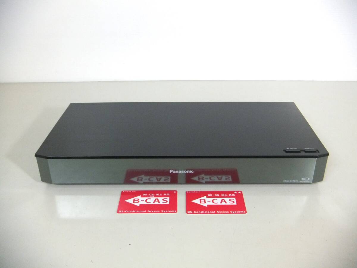 動作確認画像多数あり★Panasonic パナソニック★DIGA ブルーレイディスクレコーダー DMR-BXT870 3TB 大容量 3番組同時録画拍卖