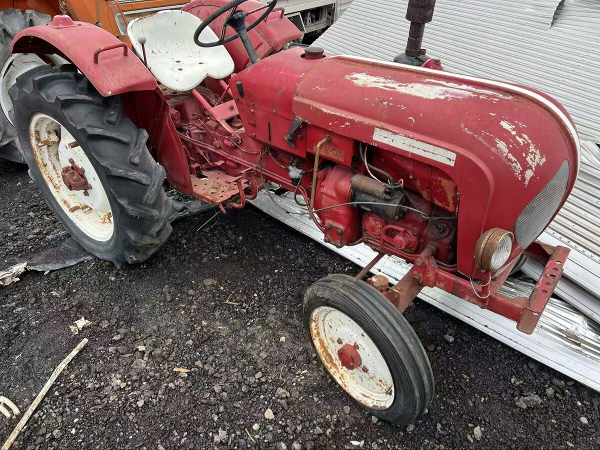 【北海道岩見沢発】 イセキ トラクター TB20 2WD アンティーク トラクター 古い農機具 ディスプレイ用 拍卖