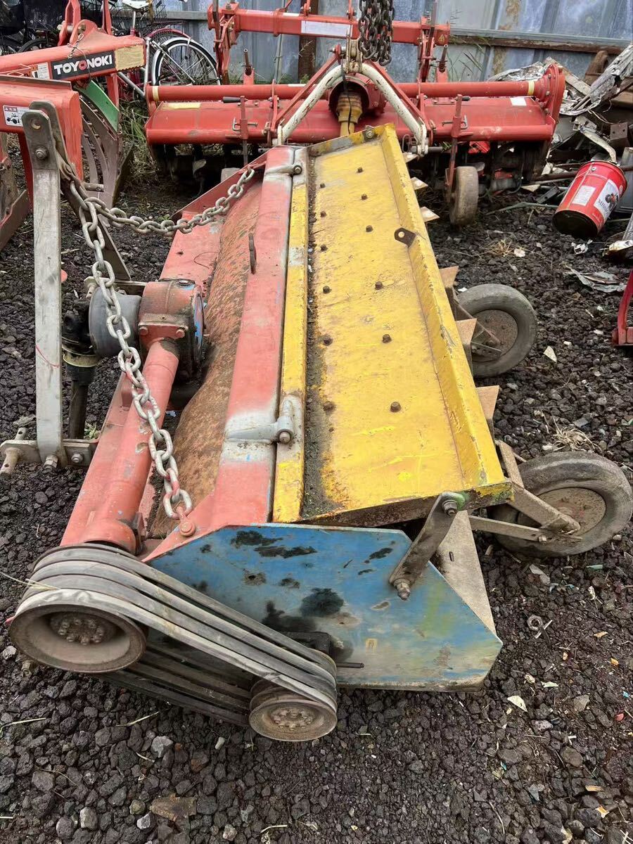 【北海道岩見沢発】メーカー不明 フレールモア トラクター用 草刈り機 粉砕機 BMG 195 .中古 現状品拍卖