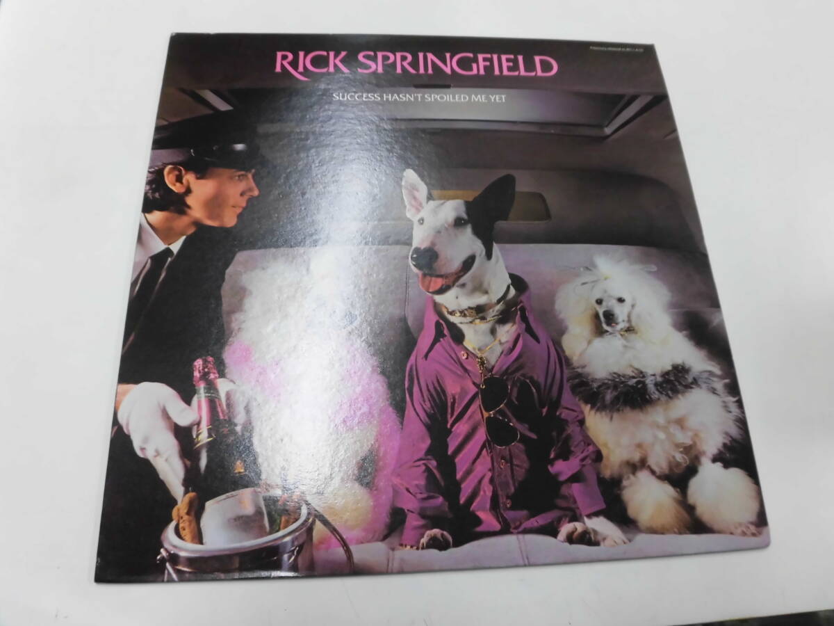 輸入盤LP Rick Springfield/SUCCESS HASN'T SPOILED ME YET拍卖