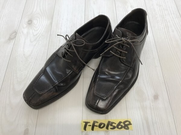 STEFANOROSSI ステファノロッシ メンズ ブラッシャーシューズ 39 ダークブラウン拍卖