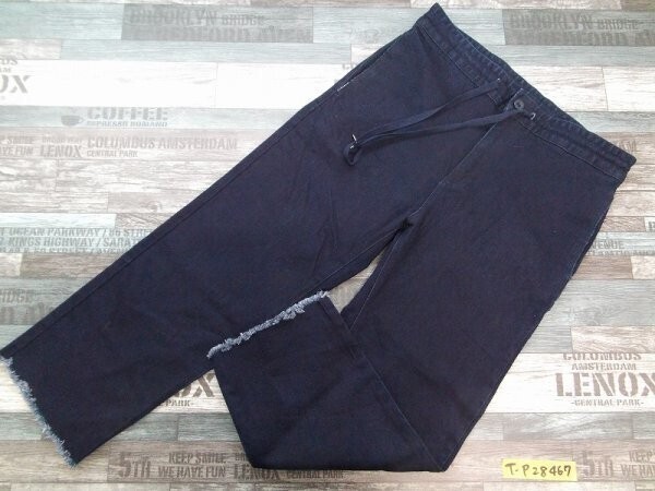 SENSE OF PLACE URBAN RESEARCH アーバンリサーチ メンズ アンクル丈 ストレッチ 紐付き デニムジーンズパンツ M 濃紺拍卖