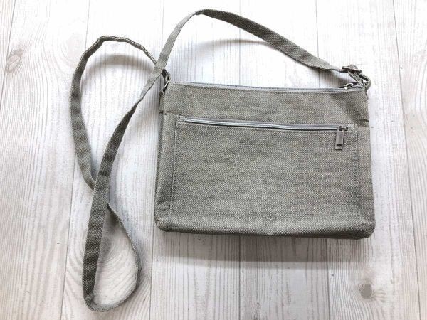 ズッカ zucca ドメスティック レトロ モード MORI-KEI キャンバス スクエア ショルダー バッグ 男女兼用 18cm×25cm×3cm ベージュ拍卖