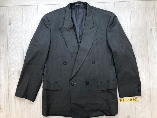 Buckingham メンズ サイドベンツ ダブルジャケット 秋冬 グレー他拍卖