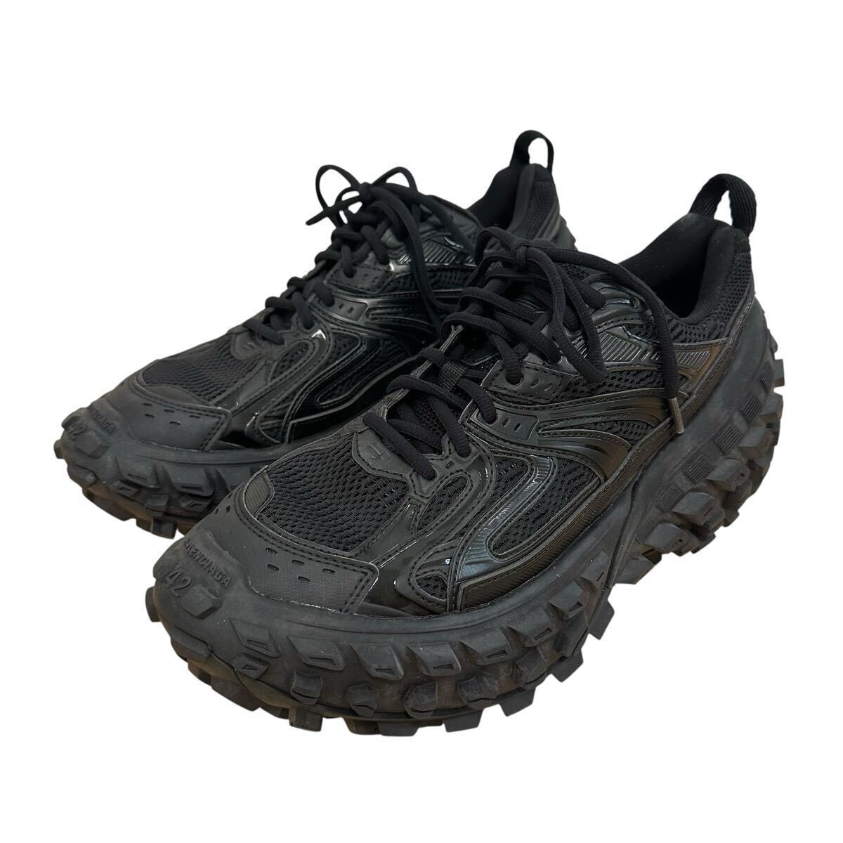 BALENCIAGA defender bouncer 42 ブラック スニーカー拍卖