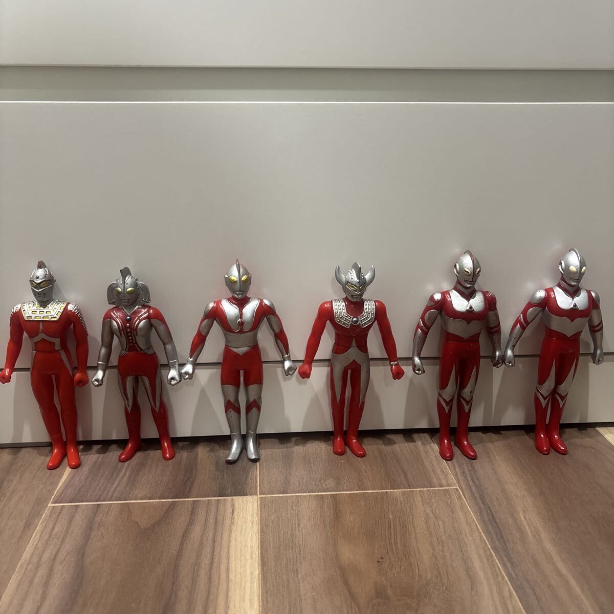 ウルトラマン ソフビ 当時物 日本製 6体セット拍卖