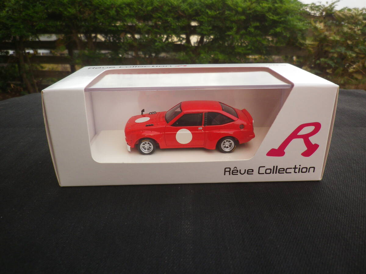 絶版! 1/43 Reve Collection Toyota トヨタ Starlet スターレット KP4# KP5# 1973 Fuji Test Car R70233 KID BOX 30tH レーヴ拍卖
