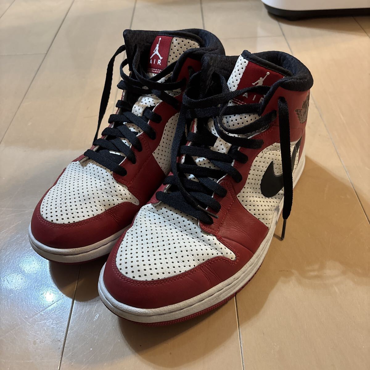 NIKE AIR JORDAN 1 ALPHA CHICAGOカラー 28cm US10 ナイキ ジョーダン1 シカゴ拍卖
