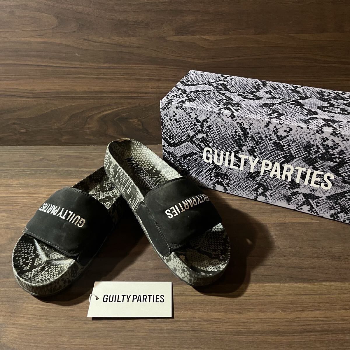 【人気!】9-27cm WACKO MARIA THE GUILTY PARTIES HAYN ワコマリア サンダル グレー 箱付拍卖