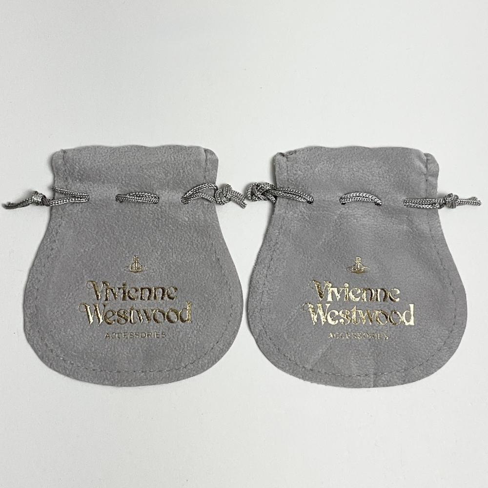 ヴィヴィアンウエストウッド Vivienne Westwood アクセサリー ポーチ 巾着 2個セット 保存袋 付属品 美品 未使用 処分拍卖