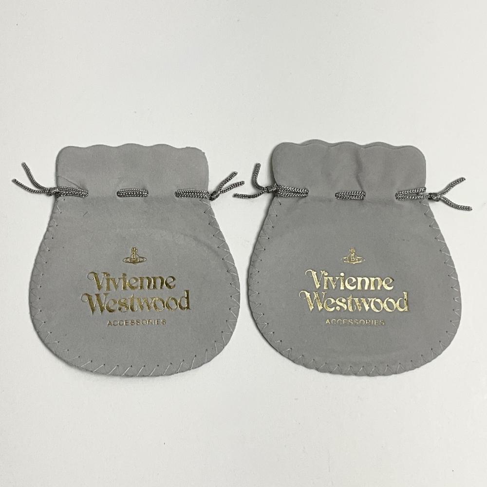 ヴィヴィアンウエストウッド Vivienne Westwood アクセサリー ポーチ 巾着 2個セット 保存袋 付属品 美品 未使用 処分拍卖