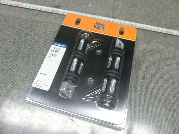 ハーレー スポーツスター 1986-2021 ダイナ 1986-2017 新品 未使用 純正 エッジカット コレクション フットペグ ペグ ステップ 49312-10拍卖