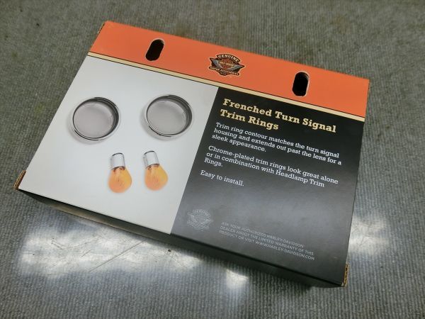 ハーレー EVO ダイナ ストリート スポーツスター ダイナ 新品 未使用 純正 ブレット ターンシグナル レンズ キット ウインカー 69752-04拍卖