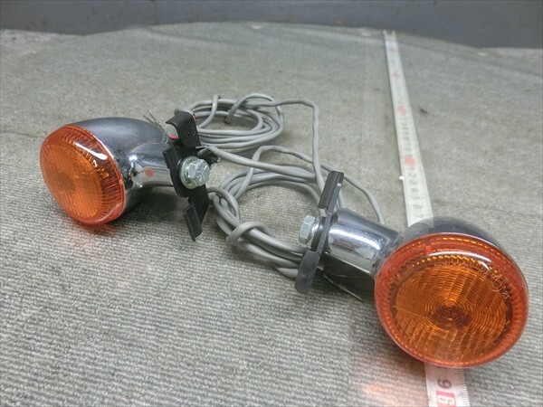 ハーレーダビッドソン ソフテイル FXCWC ロッカーC 純正 リア ウインカー ブラケット ステー 左右拍卖