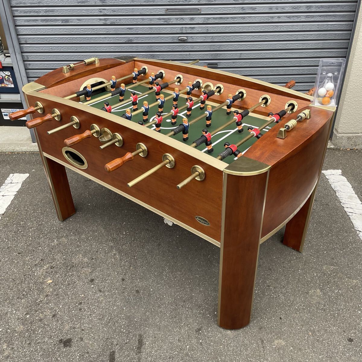 【MS-135】Spotcraft EST.1926 大型テーブルサッカー 卓上サッカーゲーム サッカーボードゲーム テーブル筐体 スポーツクラフト 昭和レトロ拍卖