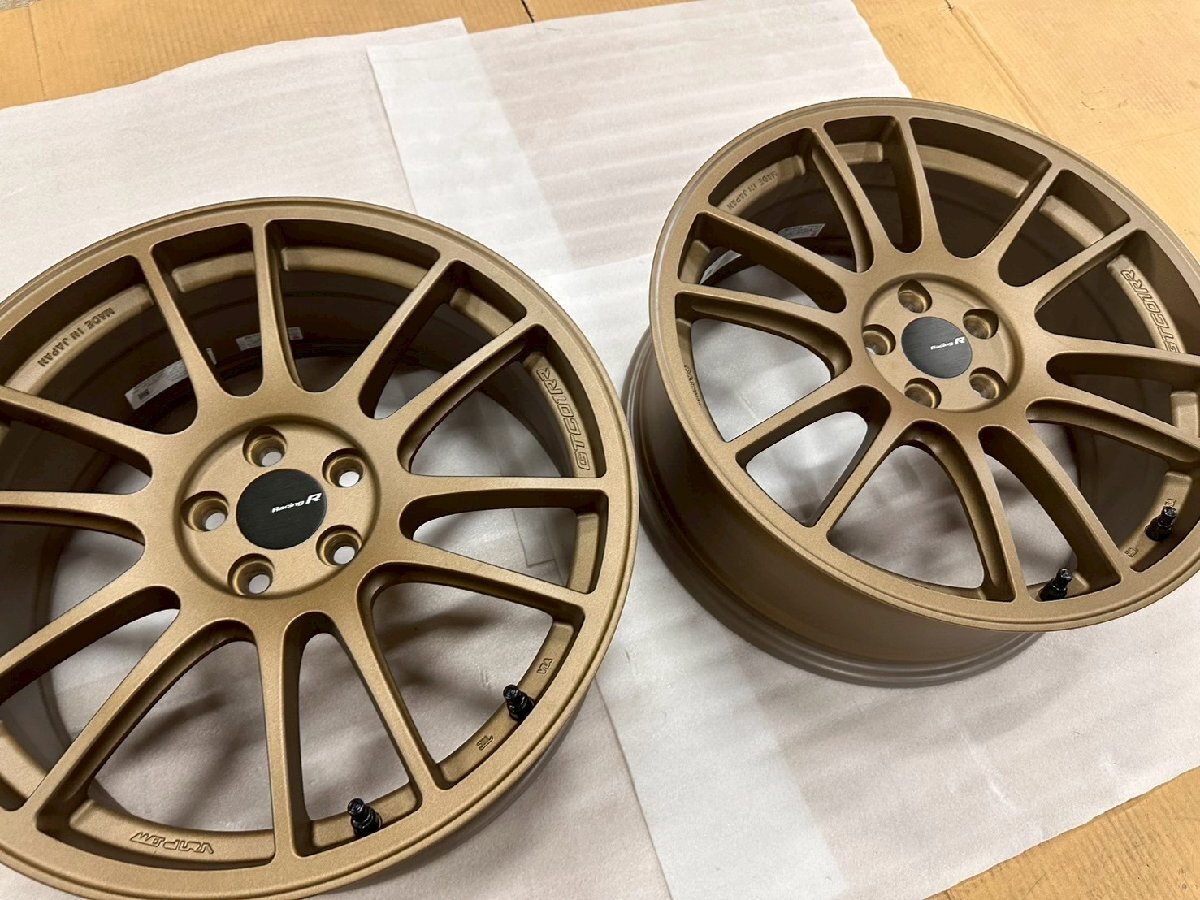 18インチ エンケイ GTC01RR 2本セット!! 7.5J+45 5穴PCD100 【本数限定】 超特価品 拍卖