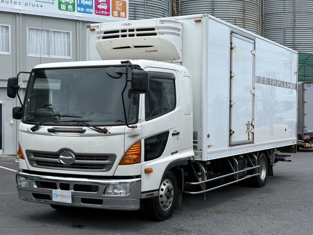 【諸費用コミ】:平成25年 日野 レンジャー 菱重製冷凍機 低温設定 トランテックス製ワイドボデー 床素材:キーストン 最拍卖