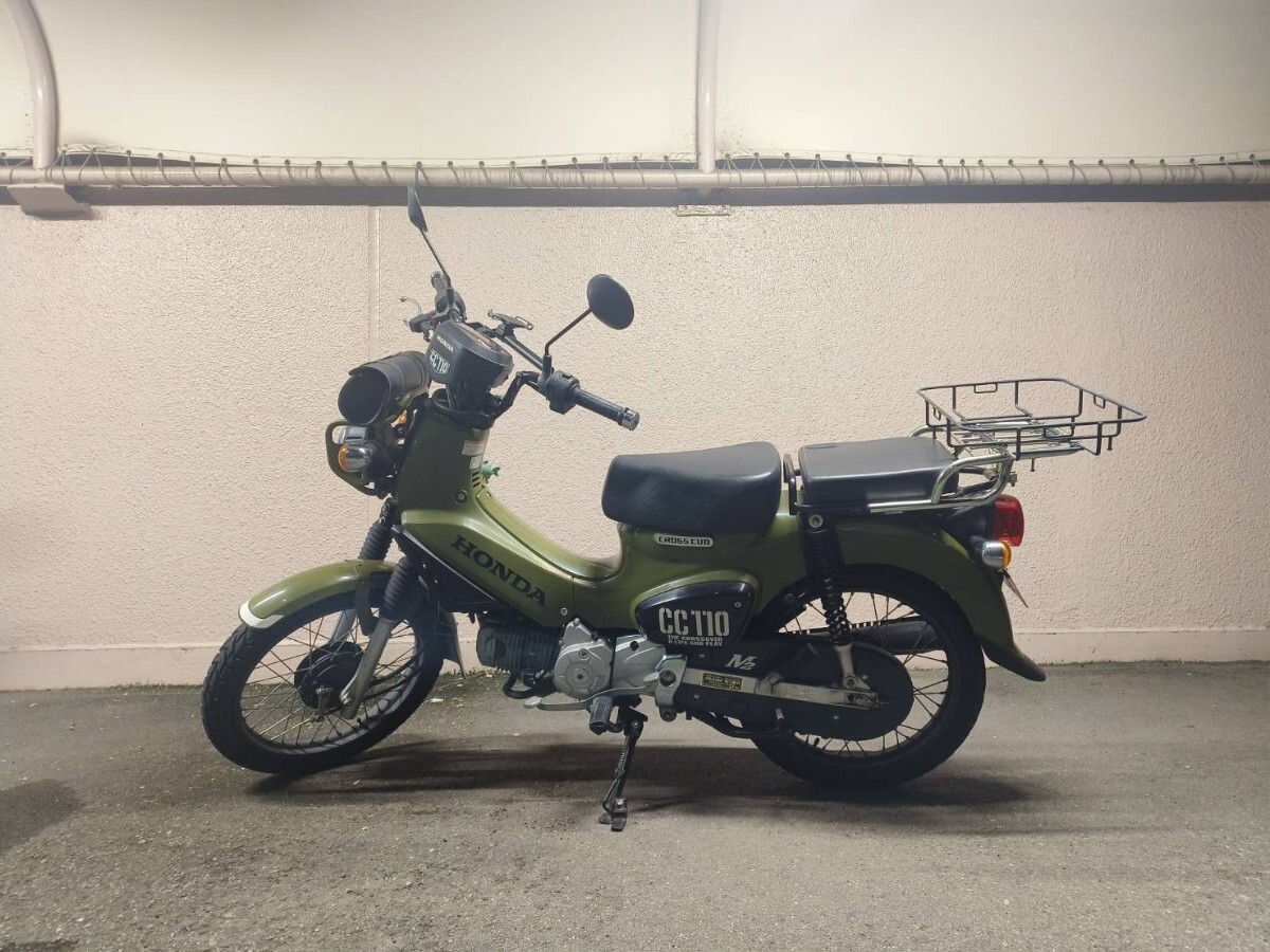 ホンダ クロスカブ JA45 クロスカブ110 グリーン 車体本体 走行31753km拍卖