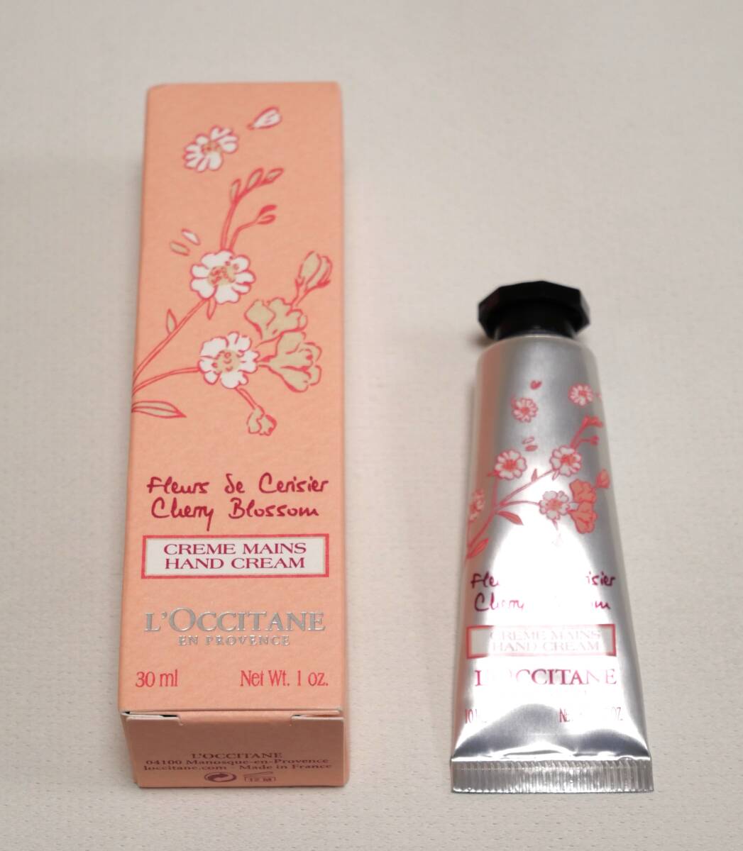 L'OCCITANE ロクシタン チェリーブロッサム ソフトハンドクリーム 30ml + 10ml拍卖
